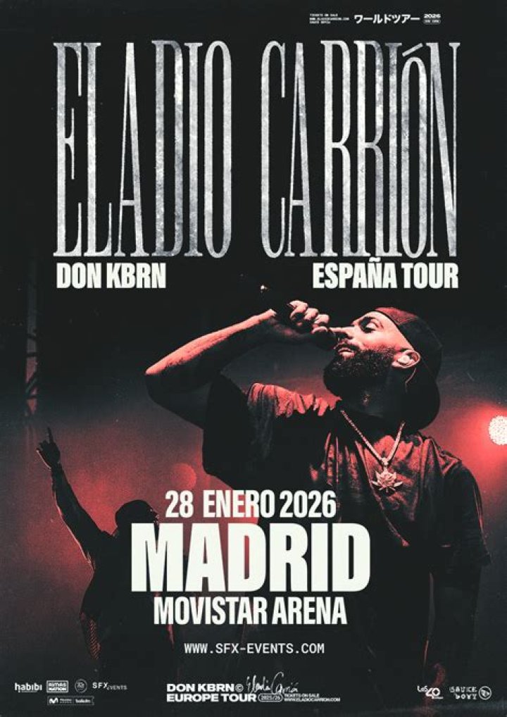 Eladio Carrión Announces U.S. Tour